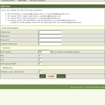 Original Add User Interface