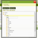 Directory creation and partial modal underlays